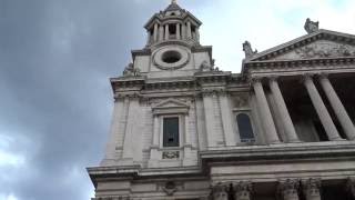 St Pauls Cathedral Bellringing Stedman Cinques [upl. by Ainniz]