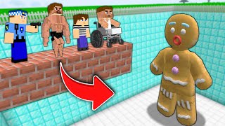 KURABİYE CANAVARI ÇUKURUNA DÜŞERSEN ÖLÜRSÜN 😱  Minecraft ZENGİN FAKİR HAYATI [upl. by Michelle]