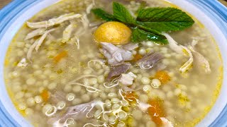 Canja de Galinha uma sopa tradicional portuguesa fácil e deliciosa [upl. by Mccomb]