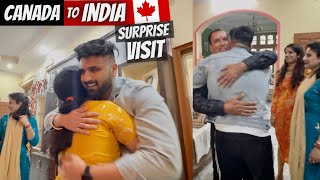 Canada to India Surprise Visit After PR  6 Years  Emotional amp Family Reaction [upl. by Shifra]