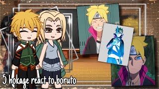 5 hokage react to boruto 🇮🇩🇬🇧 [upl. by Angi559]