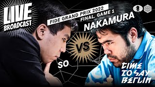 FIDE Grand Prix Berlin 2022 FINAL Game 1 [upl. by Erdne]