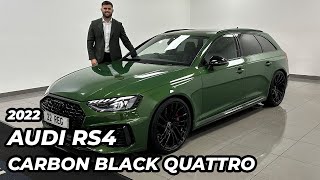 2022 Audi RS4 30TFSI Carbon Black Quattro [upl. by Aidil]