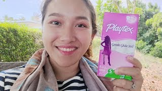 Tampon 101  How to Use Tampon ft PLAYTEX TAMPON [upl. by Israel]