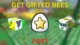 Get Gifted Bees Fast  Roblox Bee Swarm Simulator [upl. by Atibat]