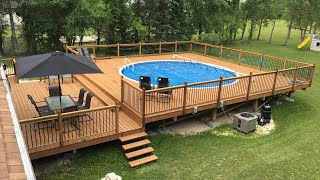 DIY Pool and Deck [upl. by Mohkos]