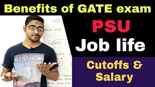 Psu Job Life  Benefits of GATE exam  psu Inhand salary  Gate Preparation [upl. by Otnicaj]