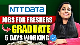 NTT Data Recruitment 2023  Jobs For Freshers  Graduate  Job Vacancy 2023 [upl. by Isus]