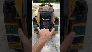 Mini Skid Steer Fill Both Fuel Tanks vermeer [upl. by Oiluarb]