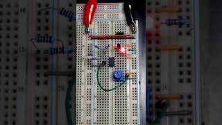 LM393 Non Inverting comparator PNP Switch 2N3906 [upl. by Einoj]