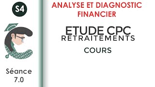 Retraitement du CPC Etat de solde de gestion ESG séance 70 Analyseetdiagnosticfinancier [upl. by Mieka]