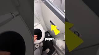 Strong Vacuum in Airplane Toilet 😲 [upl. by Hammond721]