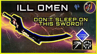 Destiny 2 ILL OMEN IS INCREDIBLE Seasonal Caster Sword Review [upl. by Naget]