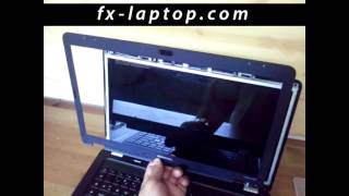 Screen replacement HP Compaq Presario CQ56 and HP G56 [upl. by Annie]