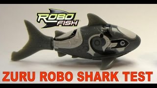 Zuru Robo Fish  test robot shark [upl. by Maurie]