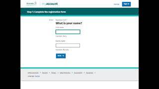 How to register for myAccount [upl. by Ylam307]