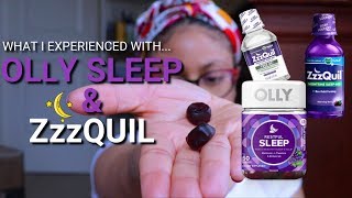 Before You Buy OLLY SLEEP Gummies  ZzzQUIL [upl. by Nanfa]