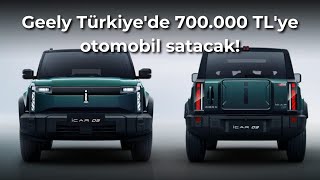 Geely Türkiye pazarına geri dönüyor İlk otomobili sadece 700000 TL olacak [upl. by Ynatil]