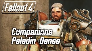 Fallout 4  Companions  Meeting Paladin Danse [upl. by Esinrahc]