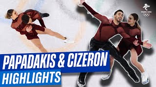 Papadakis amp Cizerons world record rhythm dance ⛸ [upl. by Yhtomit]