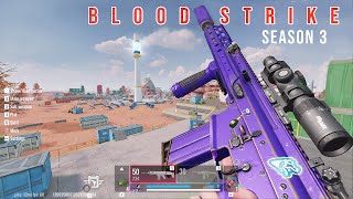 លេងហ្គេម Blood Strike Season 3 Squads Victory  Cambodia Gameplay [upl. by Tranquada605]