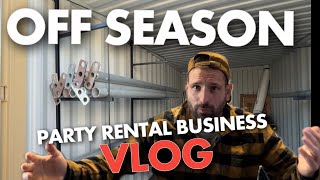 Event Rental OffSeason Prep New Casino Rentals amp Landing Pages 🎲💼  The Rental Guy Weekly Vlog [upl. by Hosea]