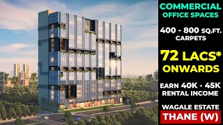 Invest in commercial property in your budget😍  Good return of investment  Thane West [upl. by Ellenar770]