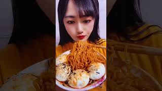 抖音 asmr eating show  🍜🍳 chinese food  douyin 3 [upl. by Gildus]