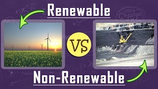 What is the Difference Between Renewable amp Non renewable Resources  Natural Resources  Physics [upl. by Nimajeb279]