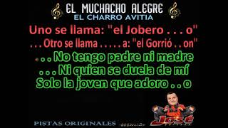 EL MUCHACHO ALEGRE EL CHARRO AVITIA KARAOKE DJ JSOE CHICAGO [upl. by Docile]