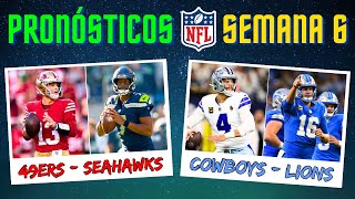 Pronósticos Semana 6  ¿Quién ganará cada partido  NFL 2024 [upl. by Adnarom48]