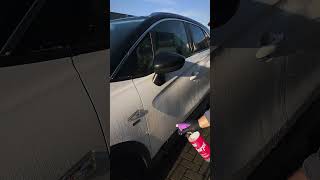 Opel Crossland X engine bay and exterior deep clean satisfying asmrsounds detailing opel [upl. by Edyak]