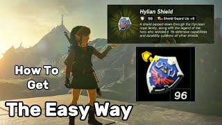 EASIEST Way to get the Hylian Shield in Tears Of The Kingdom [upl. by Annohsak]