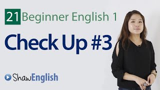 English Grammar Grammar Check Up 3 [upl. by Naharba]