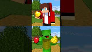 JJ vs Mikey  Good deeds vs Bad deeds 2  MAIZEN Minecraft Animation shorts [upl. by Kcira]