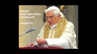 Rosario Intero in Latino di Papa Benedetto XVI [upl. by Armbruster]