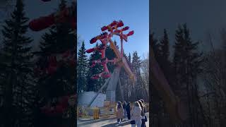 Аттракционы на Крестовском острове в Питере Amusement park on Krestovsky Island in St Petersburg [upl. by Lucias521]