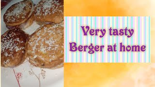 How to made very tasty Berger at home [upl. by Avat]