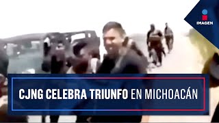 “Nos la pelaron” CJNG celebra haber matado a rivales en Aguililla  Noticias con Ciro Gómez Leyva [upl. by Segroeg223]