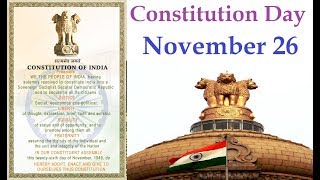 Constitution day  November 26 [upl. by Llevra209]