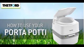 Біотуалет Thetford Porta Potti 565P [upl. by Ydorb]