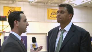 Reggie Theus PostGame Interview 11213 [upl. by Anilok458]