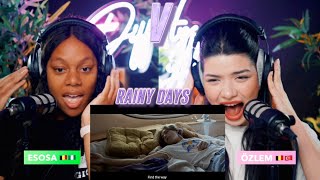 V Rainy Days Official MV reaction [upl. by Nohsauq]