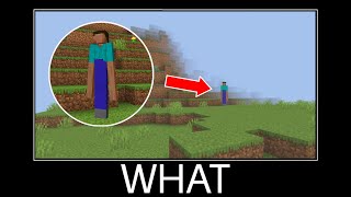 WAIT WHAT  Minecraft Long Legged Steve 6 [upl. by Aicelaf572]