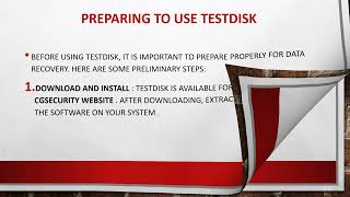 TestDisk and PhotoRec Introduction to Data Recovery [upl. by Sapowith]