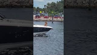 Dog Boating at the Venice Florida Jetty [upl. by Lilli10]