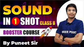 🔴 Sound in One Shot  Free Live Class  Class 8th  Pre Foundation Live Classes  Career Point [upl. by Aubarta995]