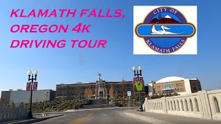 Klamath Falls Oregon  4k Driving Tour [upl. by Shiroma768]