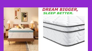 Top 10 Best King amp Queen Size Mattress In 2025  Reviews amp Buying Guide [upl. by Laresa]