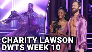 Charity Lawson amp Artems Rumba Performance on Dancing With the Stars Week 10 SemiFinals [upl. by Lenssen]